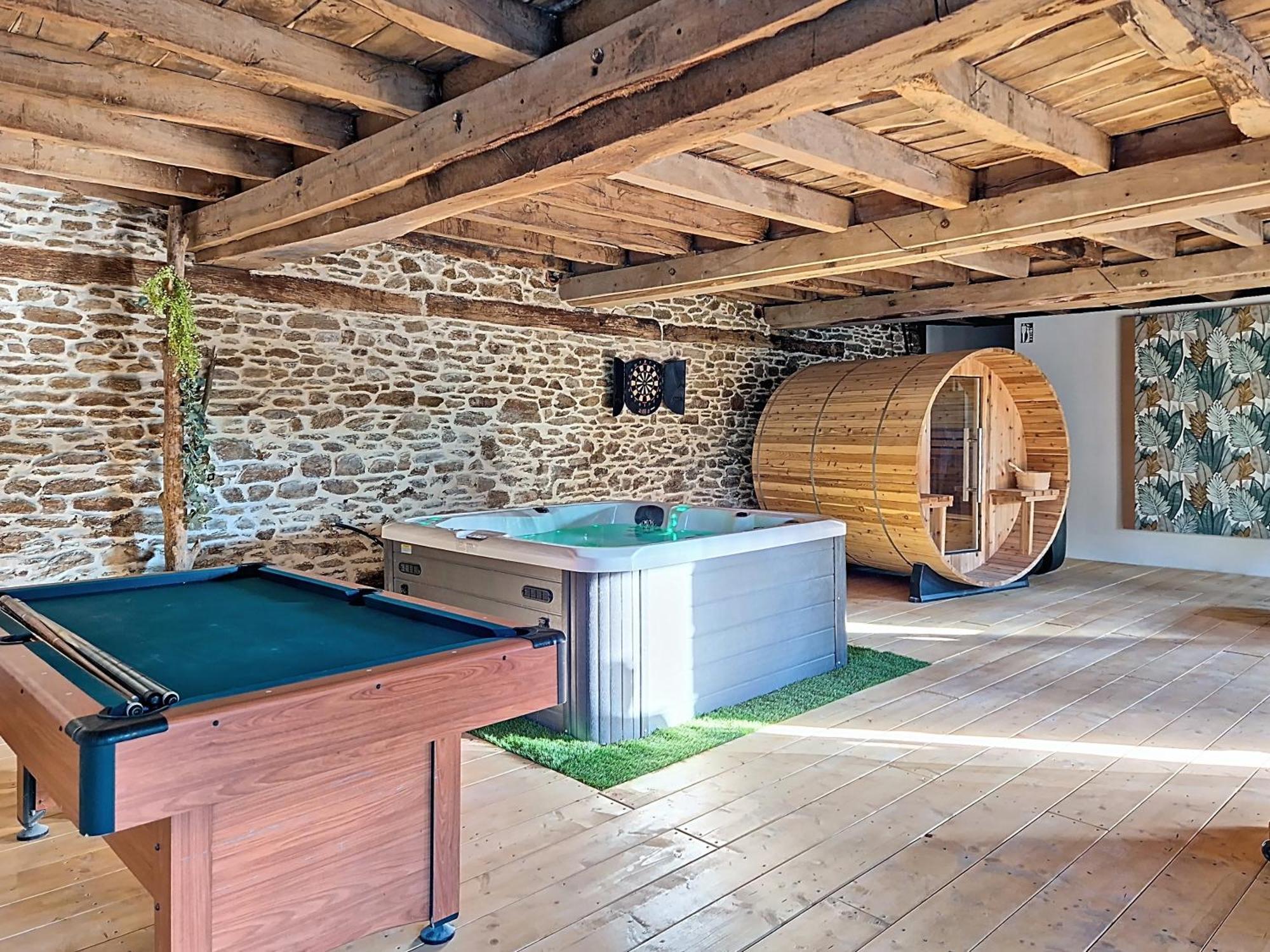 Bergerie Renovee, Spa - Sauna , Proche Des Lacs, Sentiers Pedestres Comps-la-Grand-Ville Exterior foto